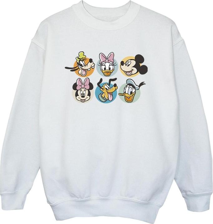 Produktbild Disney Mickey Mouse And Friends Faces Sweatshirt Jungen (152, 158)