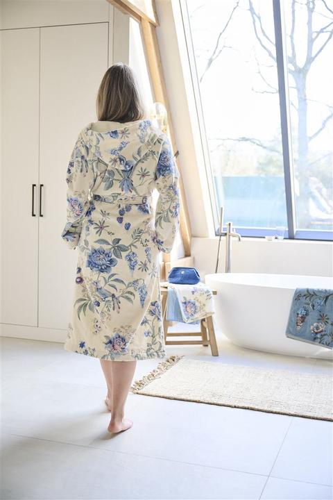 Produktbild PIP Studio Secret Garden Bademantel white blue L (1Stück) (L)