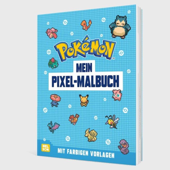 Immagine prodotto Libro di attività sui Pokémon: Il mio libro da colorare in pixel