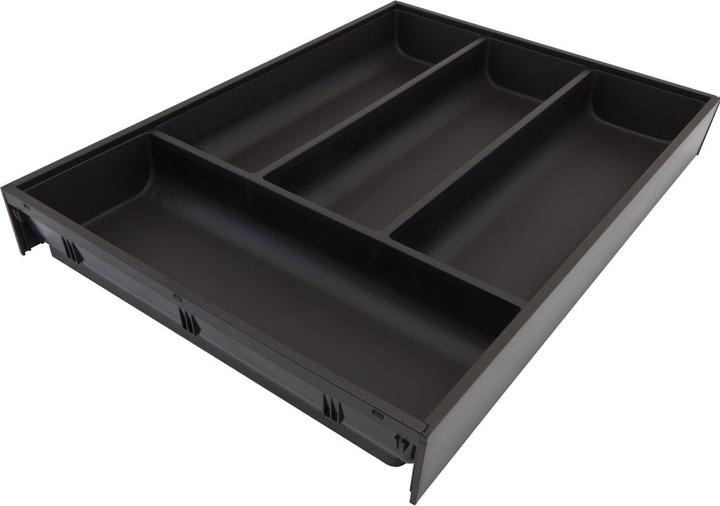 Blum Ambia-Line Besteckkasten 425x300x50, Stahl carbonschwarz matt
