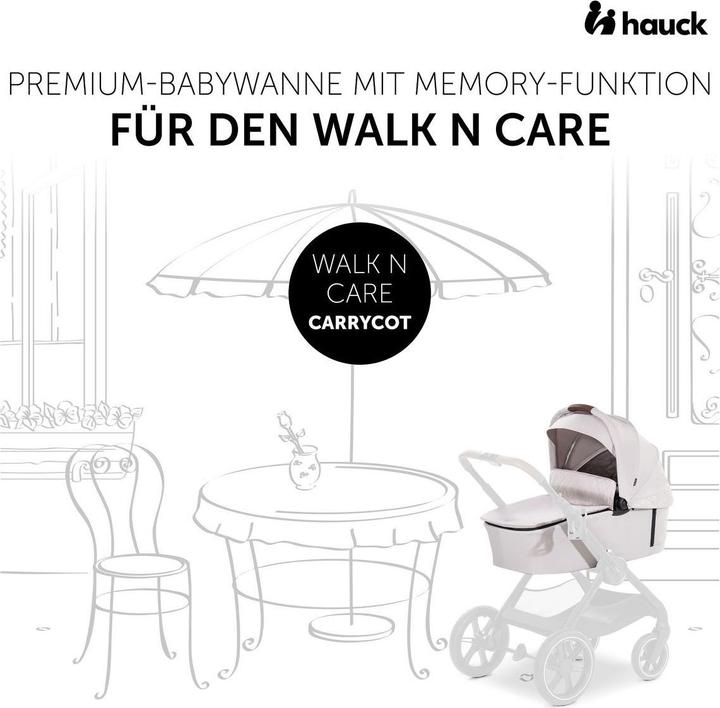 Produktbild Hauck Kinderwagen 3 in 1 4in1 Kinderwagen-Set Walk N Care Trio Set