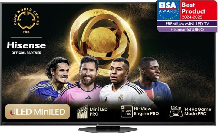 Produktbild Hisense TV 65U8NQ (65", U8NQ, Mini-LED, 4K)