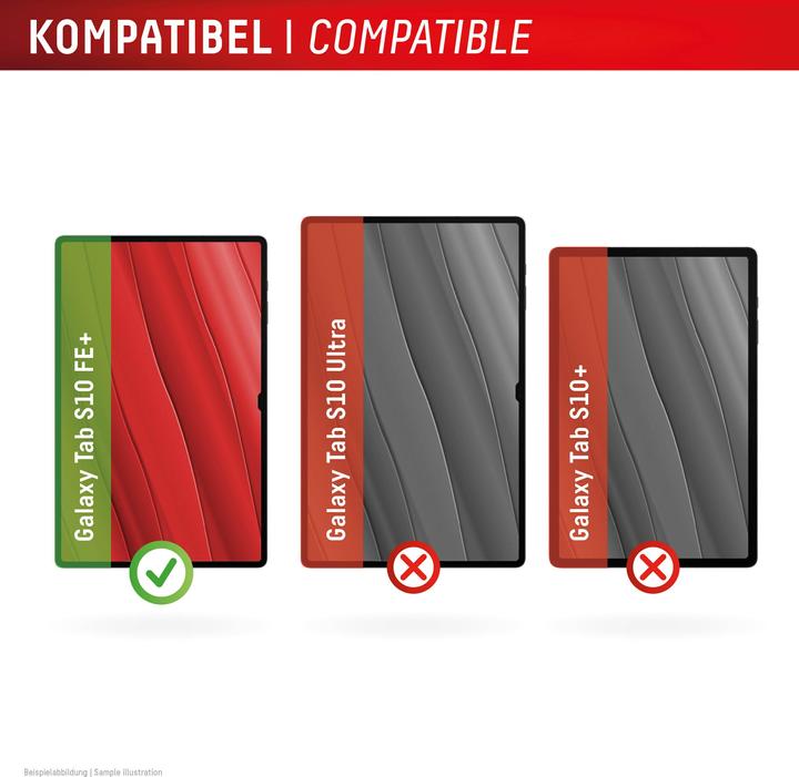Actual product image Displex Tablet Glass, Tablet Schutzglas (1 Piece, Samsung Galaxy Tab S10 FE+)
