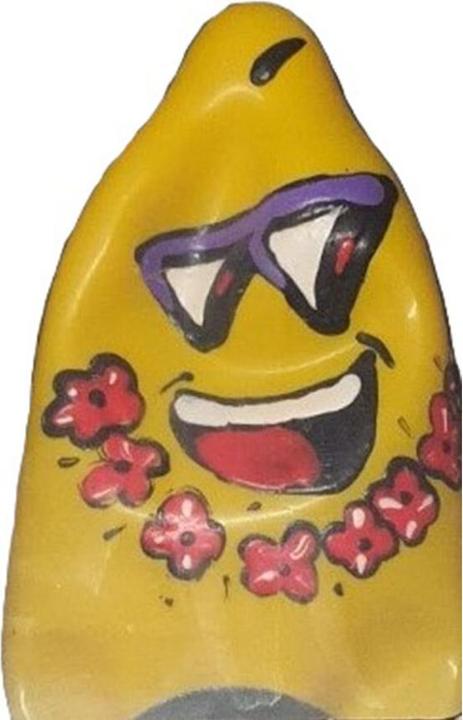 Actual product image Erco Scherzkondom Friki Tiki XL – handbemaltes Gag-Highlight, witziger Tropen-Spass für Partys (1 pcs.)