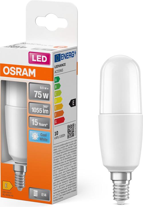 Produktbild Osram Led Star Stick (E14, 9 W, 1050 lm, 1 x, E)