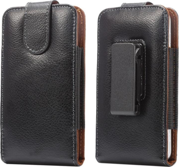 Actual product image Cover-Discount Vertical belt bag M 360 rotatable (Apple iPhone X, Samsung Galaxy S7, Huawei P9)