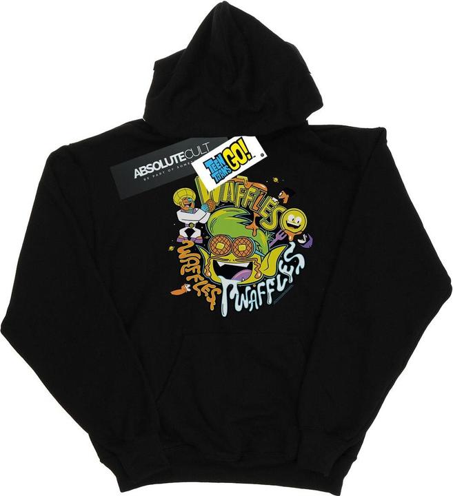 Immagine prodotto Teen Titans Go Waffle Mania Felpa con Cappuccio Ragazzi (152, 158)