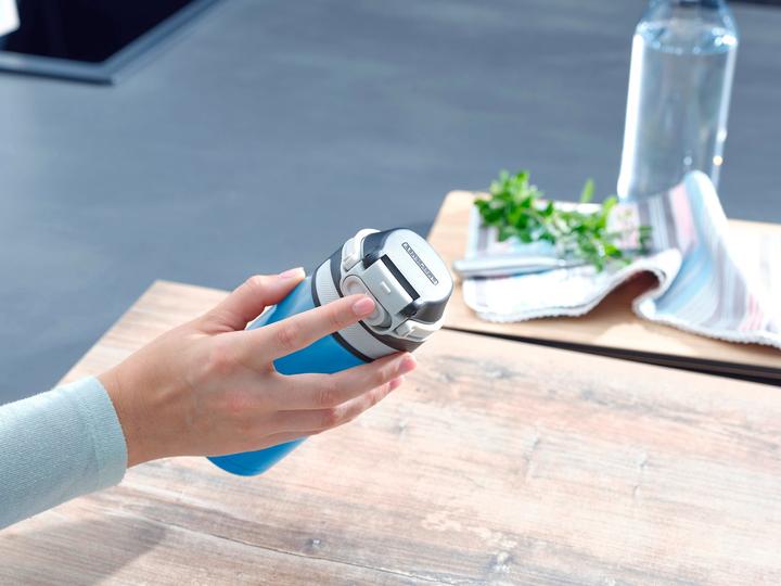 Produktbild Leifheit Isolierbecher Flip 350ml hellblau (0.35 l)