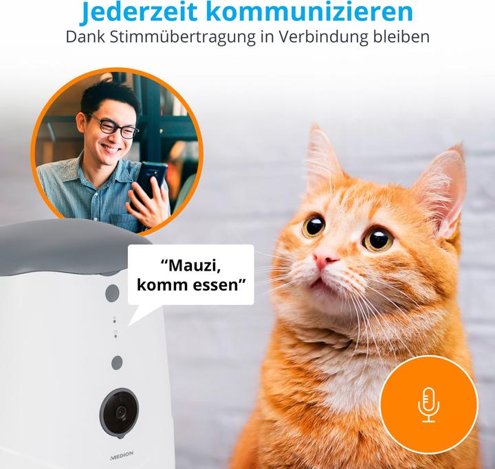Produktbild Medion Smarter Futterautomat MD 60228 (3.70 l)