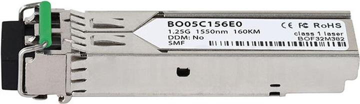 Actual product image CBO NVIDIA SFP-1G-ZX-160KM compatible BlueOptics SFP BO05C156E0D