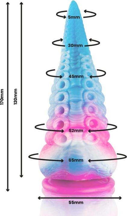 Immagine prodotto Epic Dildo A Tentacolo Blu Di Scilla, Misura Piccola