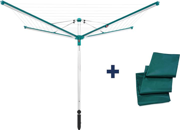 Immagine prodotto Leifheit Ombrello da bucato Linomatic 500 Deluxe Cover (50 m)
