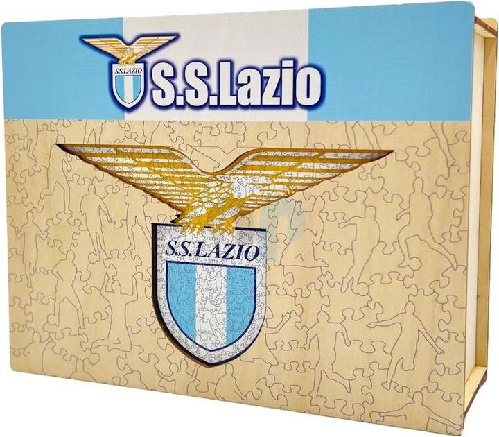 Actual product image Iconic SS Lazio - Logo - Wooden Puzzle Size S (150 pieces) (150 pieces)