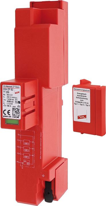Dehn DSH ZP B2 TT 255 Type1+2 combined arrester DEHNshield ZP 909331