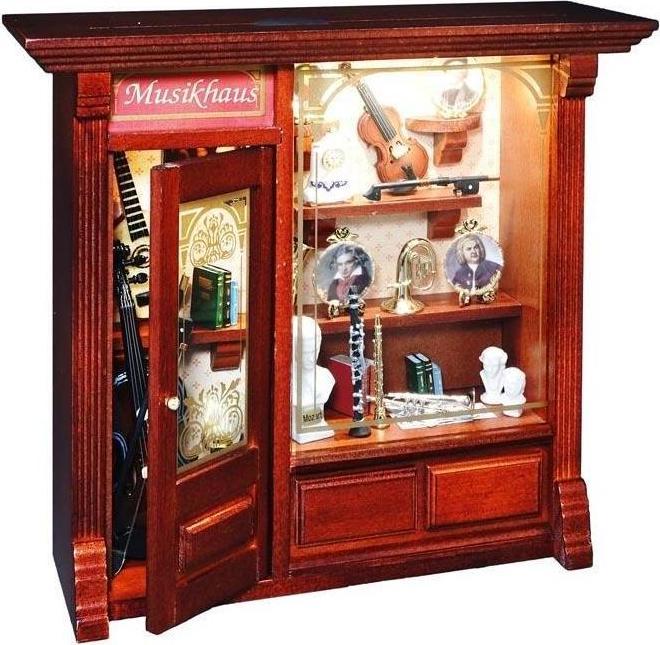 Reutter 102.797/3 - Casa della musica con illuminazione - Vetrina serie 797