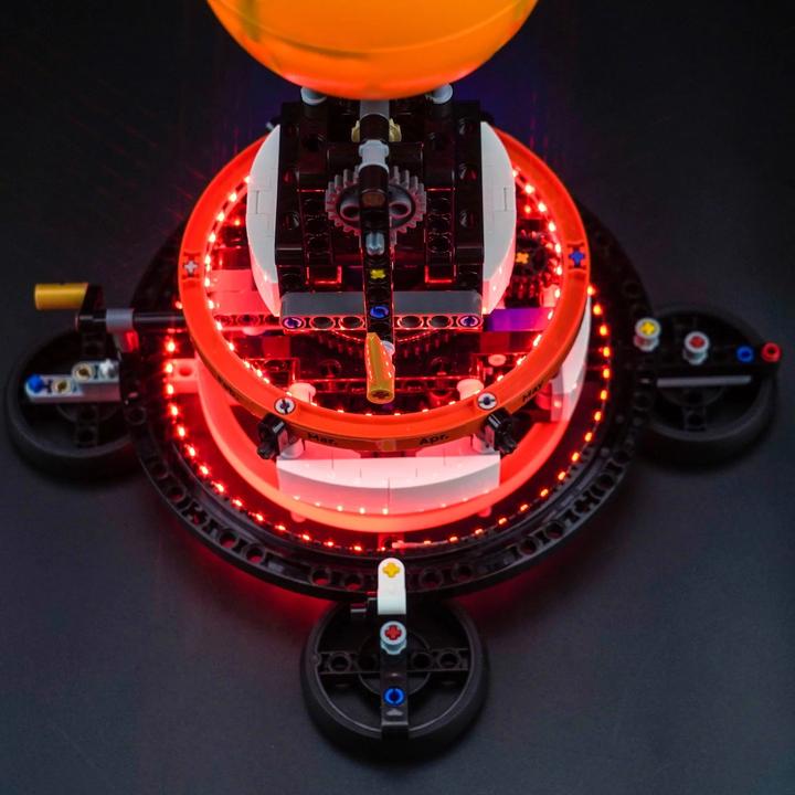 Produktbild BrickBling LED Licht Set für Lego Sonne Erde Mond
