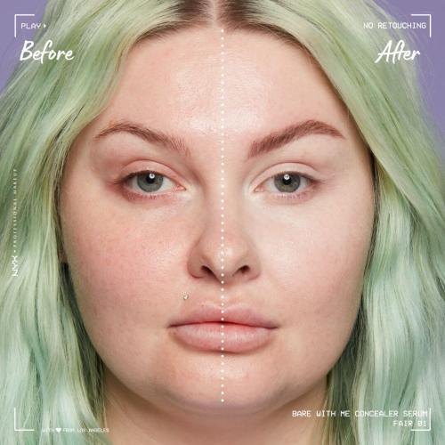 Produktbild NYX Professional Make-Up Bare With Me Concealer Serum (1 Fair)