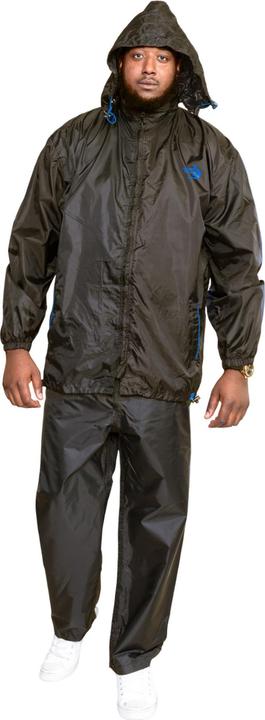 Actual product image DUKE Mens Zac Kingsize D555 Packaway Weather Proof Rain Jacket (4XL)