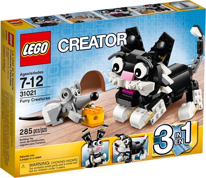 Produktbild LEGO Creator Katze und Maus (31021, LEGO Creator 3-in-1)