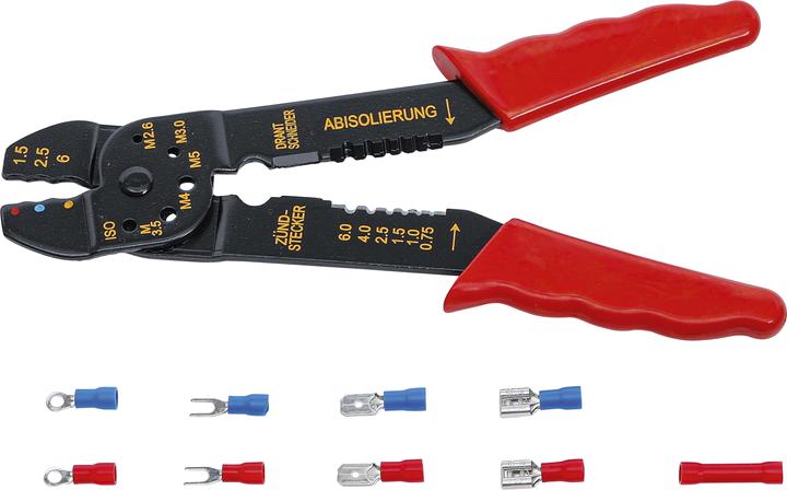 Actual product image BGS Crimping pliers (200 mm)