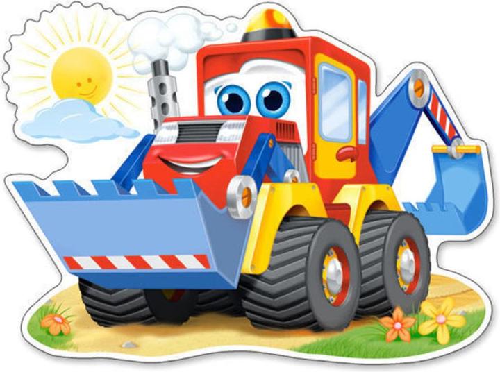 Immagine prodotto Castorland Funny Digger, puzzle 12 pezzi maxi (12 pezzi)