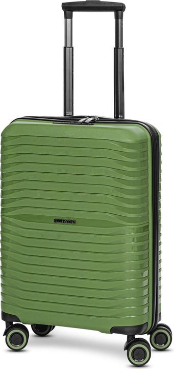 Immagine prodotto Stratic Carrello da cabina a 4 ruote Shine 55 cm (34 l, Bagaglio a mano (fino a 50 litri))