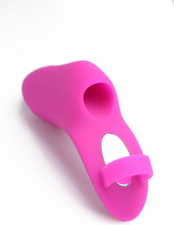 Actual product image Frisky Finger Bang Her Pro Finger Vibrator Rosa