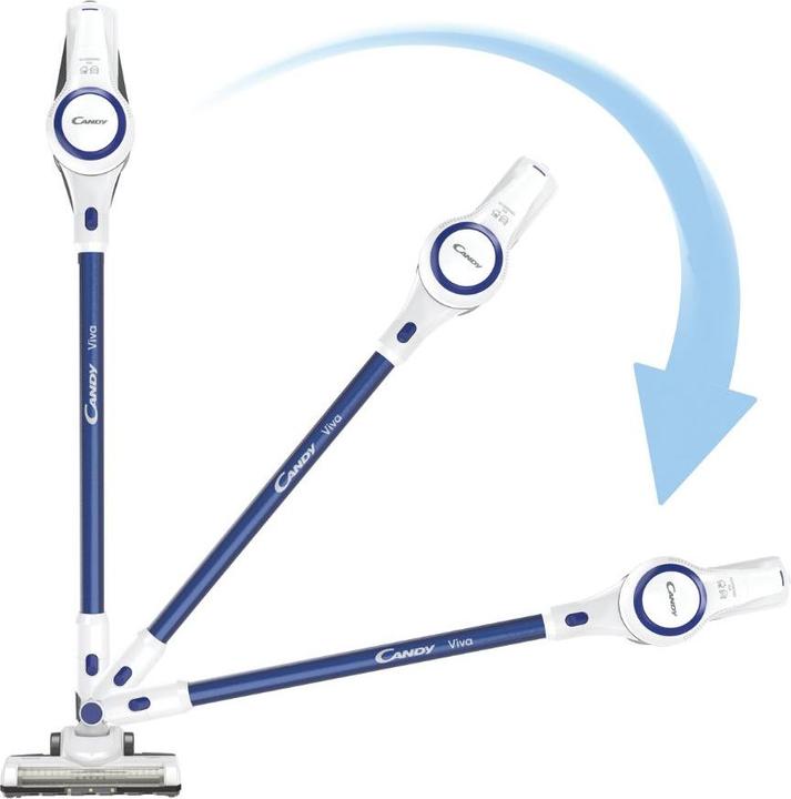 Immagine prodotto Hoover Candy Viva CVIVA15 011 aspirapolvere senza filo Bianco Senza sacchetto