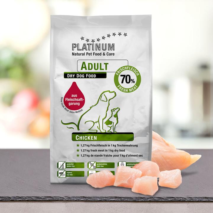 Produktbild Platinum Halbfeuchtfutter Adult Huhn, 5 kg (Adult, 1 Stk., 5000 g)