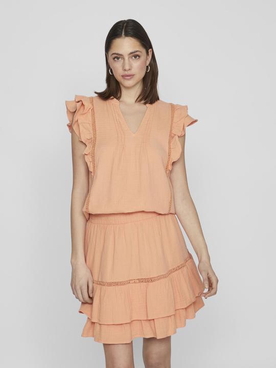 Actual product image Vila Ruched top with short sleeves (42)