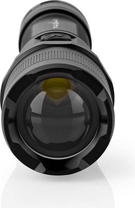 Immagine prodotto Nedis Torcia LED, corpo in metallo, batteria ricaricabile, 3,7 V, 10 W (3.50 cm, 1000 lm)