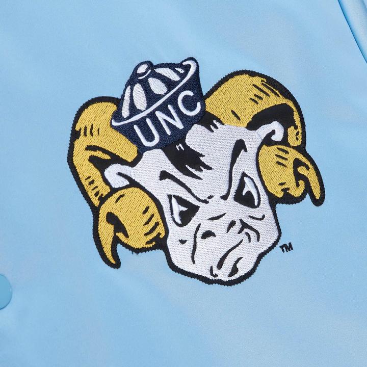 Produktbild Mitchell & Ness M&N Heavyweight Satin Varsity Jacke - North Carolina - S (S)