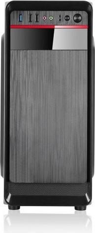 Immagine prodotto L-Link MICRO ATX 500W KLUSTER BLACK TOWER - Tower - PC - Plastica - Acciaio - Nero - (mATX)