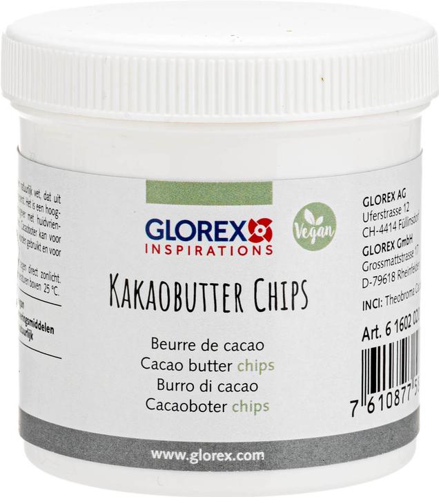 Actual product image Glorex Cosmetic Butter Cocoa Chips 100 g (Body butter)