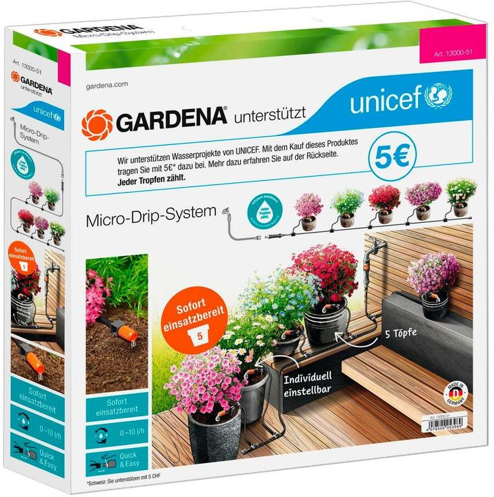 Immagine prodotto Gardena Sistema Micro Drip (Set per l'irrigazione a goccia)