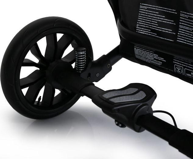 Produktbild Kunert Zwillingskinderwagen Booster 03 graphit 2in1