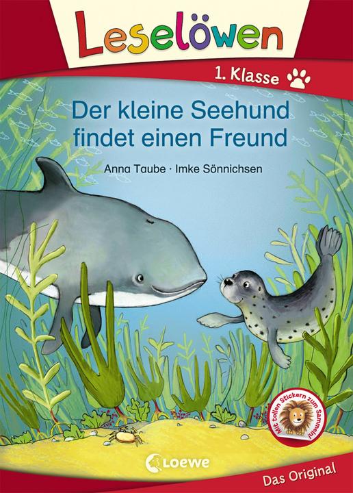 Produktbild Leselöwen 1. Klasse - Der kleine Seehund findet einen Freund (Deutsch, Anna Taube, 2018)