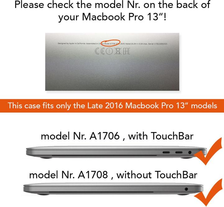 Actual product image Nalia Hardcase (13", Apple)