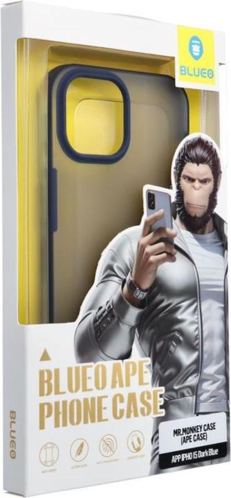 Blueo Consumables! APE Phone Case - Apple iPhone 15 blue (Apple iPhone 15)
