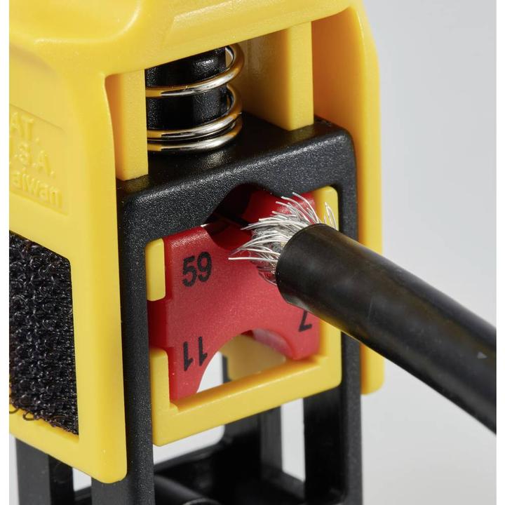 Immagine prodotto Tru Components TC-11992200 Spelafili per cavo coassiale RG 59/6/7/11 Lunghezza della spelatura (Cavi antenna)