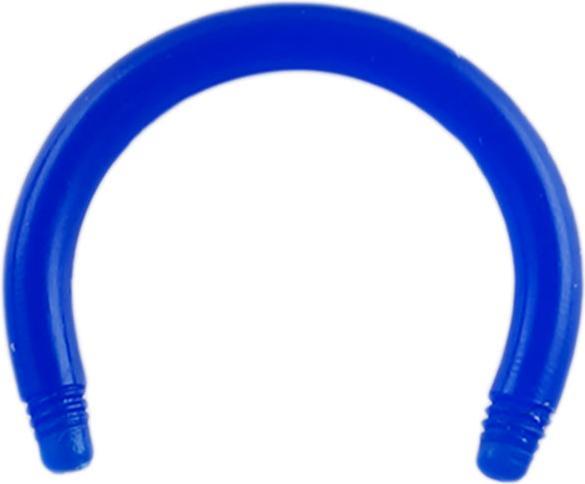 Immagine prodotto Star Piercing Asta circolare per bilanciere blu scuro (Acrilico, senza ottone)