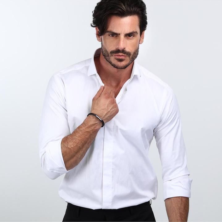 Immagine prodotto Maserati Bracciale (23 cm, Acciaio inossidabile, Cuoio, Riciclato)