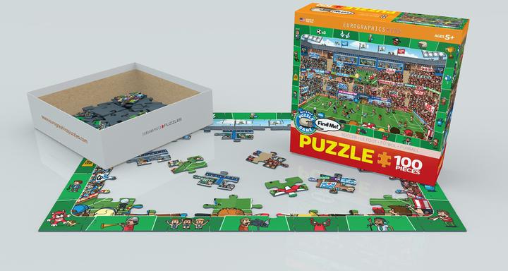 Actual product image Eurographics Soccer: Search and find - 100 parts (100 pieces)