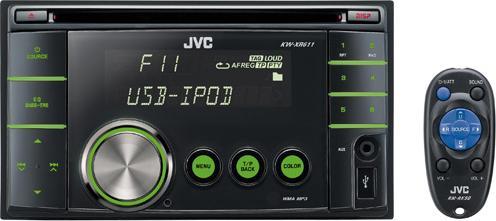 Produktbild JVC KW-XR611, 2-DIN-Autoradio, Front AUX, Front USB