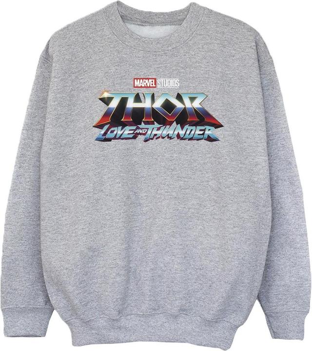 Immagine prodotto Thor Love And Thunder Logo Felpa Ragazze (128)