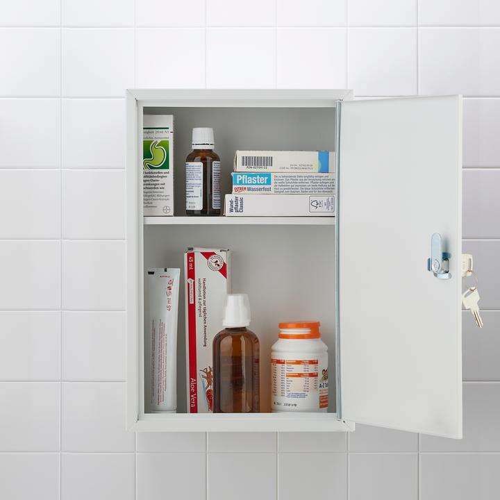 Actual product image Relaxdays Medicine cabinet (21.5 x 9.5 x 32 cm)