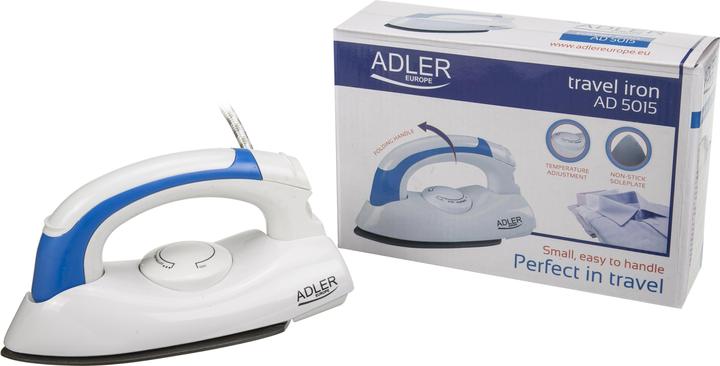 Produktbild Adler Iron tourist AD 5015 (800W / white and blue) (800 W)