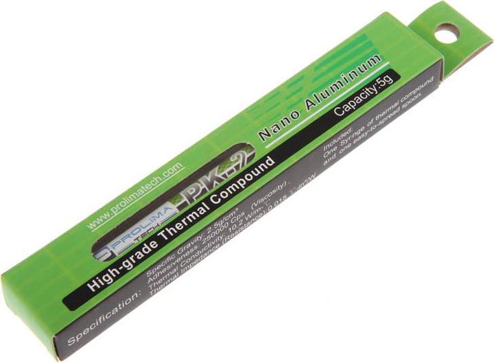 Image du produit Prolimatech Pâte thermique PK-2 Nano Aluminium (10.20 W/m K, 5 g)