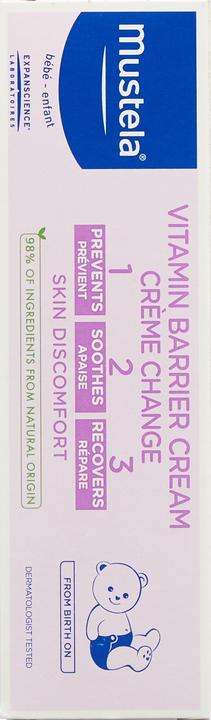 Produktbild Mustela Wundschutzcreme 1 > 2 > 3