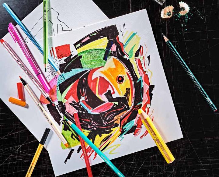 Produktbild STABILO Aquacolor 36er Arty (Sortiert, 36 x)